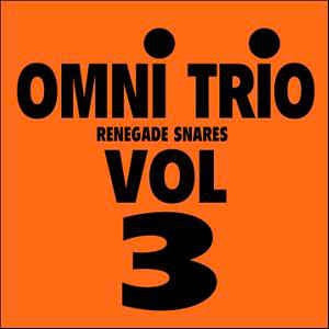 Image of Front Cover of 12" - G+/G - OMNI TRIO, Renegade Snares - Vol 3 (Moving Shadow; SHADOW 36, UK 1993, Picture Sleeve), Lots of marks and scuffs on disc, close to G+, sleeve has lots of general wear, creasing and ringwear.,  - 1516025C