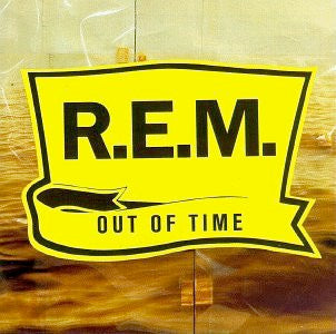 Image of Front Cover of 5124337E: LP - R.E.M., Out Of Time (Warner Bros. Records; 7599-26496-1, Europe 1991, Inner, Full-Rim Label Text.)   VG+/VG