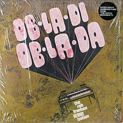 Image of Front Cover of LP - VG+/VG - ROB FRANKEN ORGAN-IZATION, Ob-La-Di-Ob-La-Da (; RF001,  1990s Reissue, Unofficial release), Strong VG,  - 4425152E