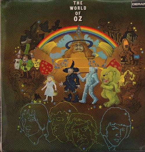 Image of Front Cover of LP - VG/VG+ - THE WORLD OF OZ, The World Of Oz (Deram Red/White; DML 1034, UK 1969, Laminated Front Sleeve, Mono), Some discolouration via ringwear noticeable ,  - 4026005E