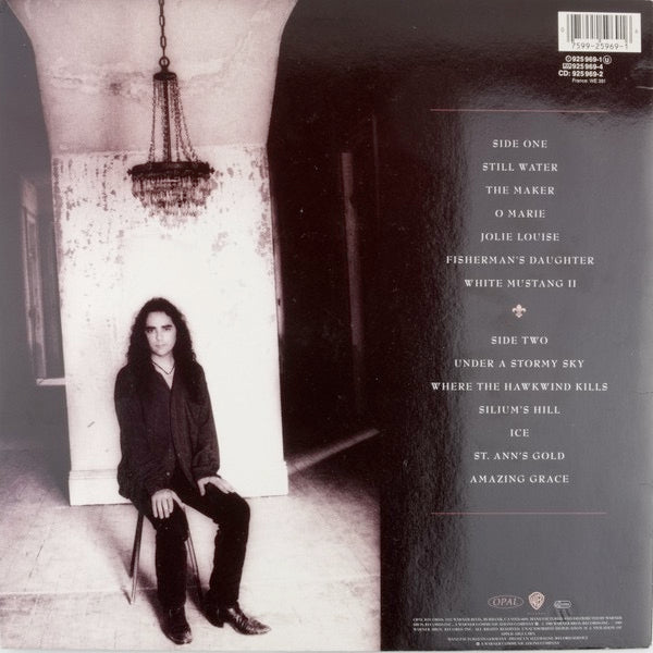 Image of Back Cover of LP - VG/VG - DANIEL LANOIS, Acadie (Opal Records; 925 969-1, Europe 1989, Inner), Edge Wear,  - 3926227E