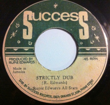 Image of Back Cover of 4153147S: 7" - MILTON HENRY / RUPIE EDWARDS ALL STARS, What Can I Do / Strictly Dub (Success; , Jamaica 1974, Plain Sleeve, Massive Donnie Elbert Cover!)   /VG