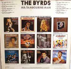 Image of Back Cover of LP - VG/VG+ - THE BYRDS, Mr. Tambourine Man (Embassy; S 31503, UK 1974 Reissue, Laminated Front Sleeve), ,  - 3616399C