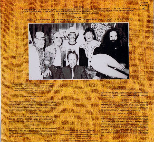 Image of Back Cover of LP - VG/G+ - THE GRANDMOTHERS, Looking Up Granny's Dress (Line Records; 6.25048 AP, Germany 1982), Light Marks only.,  - 4115130C
