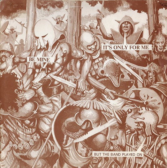 Image of Front Cover of 0226293E: 7" EP - TOO MUCH, Kick Me One More Time (Lightning; GIL 552, UK 1978, Gatefold) Strong VG+  EX/VG+