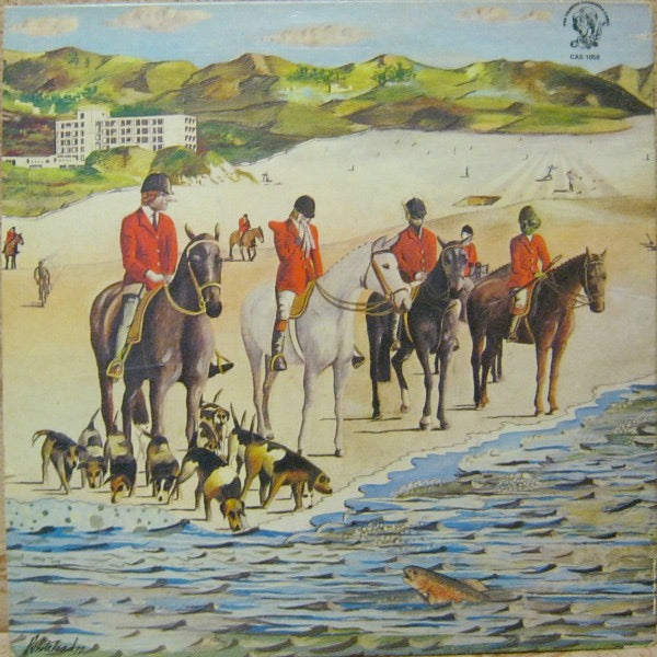 Image of Back Cover of LP - VG/VG+ - GENESIS, Foxtrot (Charisma Hatter B & C Marketing; CAS1058, UK 1972, Textured EJ Day Gatefold Sleeve, Red Letters on Spine, A1/B1, Pecko / Porky Run Outs), ,  - 2746116S