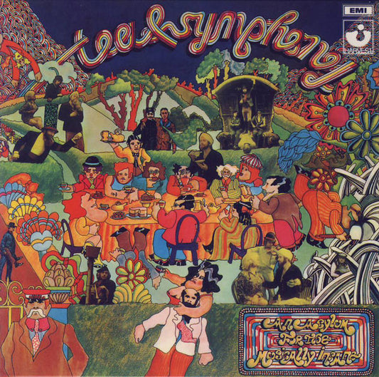 Image of Front Cover of LP - VG+/VG - TEA & SYMPHONY, An Asylum For The Musically Insane (Harvest; SHVL 761, UK 1969, Laminated Gatefold Sleeve), Matrix is A-3U/B-3U.,  - 1726393E