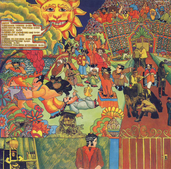 Image of Back Cover of LP - VG+/VG - TEA & SYMPHONY, An Asylum For The Musically Insane (Harvest; SHVL 761, UK 1969, Laminated Gatefold Sleeve), Matrix is A-3U/B-3U.,  - 1726393E