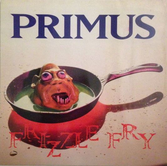 Image of Front Cover of LP - VG/G+ - PRIMUS, Frizzle Fry (Caroline; CARLP 10, Europe 1990, Inner), Many light hairlines on the vinyl. Sleeve has several small creases.,  - 2226138E