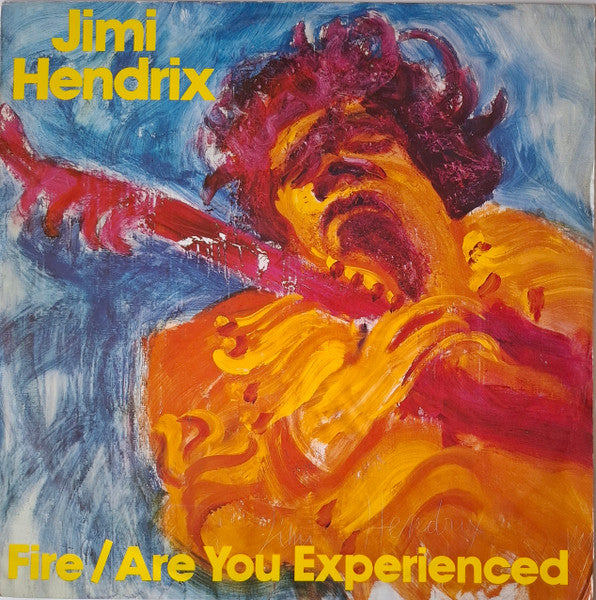 Image of Front Cover of 12" - VG/VG - JIMI HENDRIX, Fire / Are You Experienced (CBS Sunburst Labels; A 13-2749, UK 1982, Picture Sleeve), A few light marks,  - 3916073C