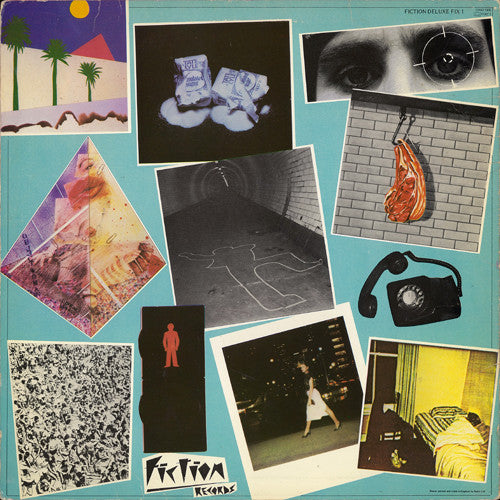 Image of Back Cover of LP - VG/VG - THE CURE, Three Imaginary Boys (Fiction; FIX1, UK 1979, No Inner, No Postcard), Strong VG - light marks, edge wear,  - 3446006S