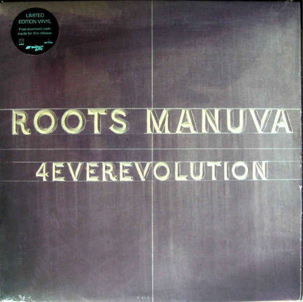 Image of Front Cover of 2xLP - EX/EX - ROOTS MANUVA, 4everevolution (Big Dada Recordings; BD190, UK 2011, Inners), Opened Instore, Still In Stickered Shrinkwrap,  - 2746213S