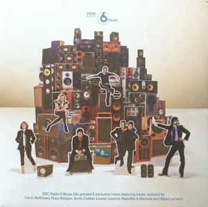 Image of Front Cover of 4614210C: LP - VARIOUS, BBC Radio 6 Music Exclusive Mixes (BBC Radio 6 Music; BB34925-01, UK 2011, Promo, Turquoise Vinyl) Still in shrinkwrap.  EX/EX