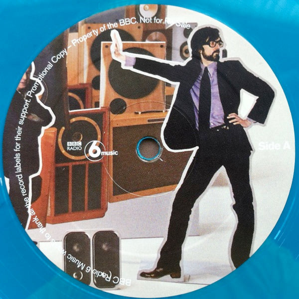 Image of Label Cover of 4614210C: LP - VARIOUS, BBC Radio 6 Music Exclusive Mixes (BBC Radio 6 Music; BB34925-01, UK 2011, Promo, Turquoise Vinyl) Still in shrinkwrap.  EX/EX