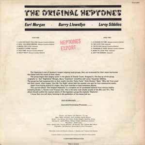 Image of Back Cover of LP - VG/VG - THE HEPTONES, The Original Heptones (Trench Town; TTLP 0041, Jamaica ), Signs of ringwear & creases in otherwise intact sleeve. Strong VG vinyl.,  - 432661E