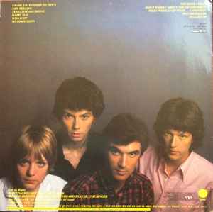 Image of Back Cover of LP - VG/G - TALKING HEADS, Talking Heads: 77 (Sire; SIR 56 647, Europe 1980s Reissue, Inner, "SIDE 1/2" Indicators, No Barcode, "GEMA/Biem" Rights Box), Many marks on the record - looks awful but plays surprisingly decently. Sleeve has lots of edgewear, small creases. ,  - 4126222E