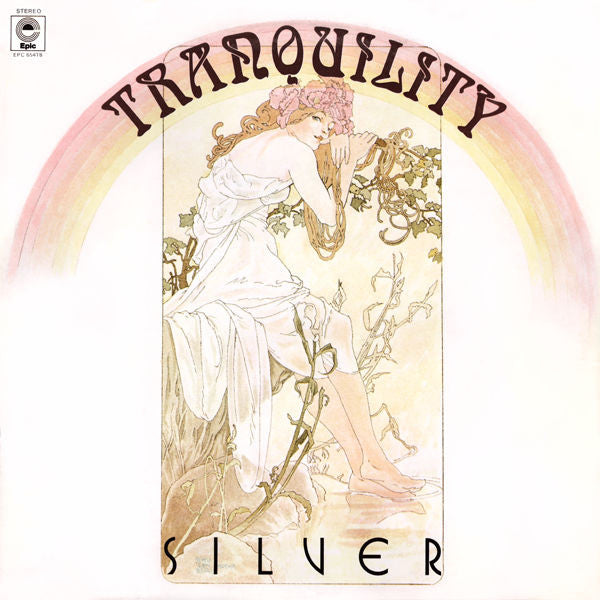 Image of Front Cover of 1225269E: LP - TRANQUILITY, Silver (Epic; EPC 65418, UK 1972, Insert) Strong VG, Ring Wear  VG/VG