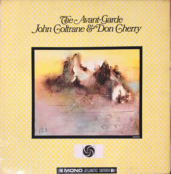 Image of Front Cover of LP - VG/EX - JOHN COLTRANE & DON CHERRY, The Avant-Garde (Atlantic Plum & Orange; 587004, UK 1966, Mono), Crease on corner of sleeve & light ringwear.,  - 4346179S