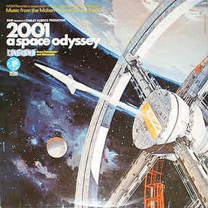 Image of Front Cover of LP - G+/G+ - VARIOUS, 2001 - A Space Odyssey - OST (MGM Blue and Gold; MGM CS 8078, UK 1968, Laminated Flipback Sleeve, Stereo), ,  - 2346223S