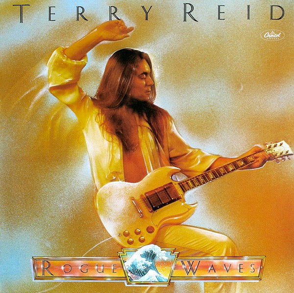 Image of Front Cover of LP - VG/G+ - TERRY REID, Rogue Waves (Capitol Purple Labels; EST11857, UK 1978), Mottled marks, Wear to sleeve edges,  - 3616297C