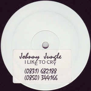 Image of Front Cover of 12" - /G+ - JOHNNY JUNGLE, Johnny / I Like To Cry (Face; RAINT 004, UK 1993, Plain Sleeve), Hairlines on disc. WOL.,  - 2746241S