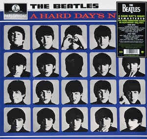 Image of Front Cover of 5053026S: LP - THE BEATLES, A Hard Day's Night (Apple Records ; 0094638241317, Europe 2012 Reissue, 180 Gram Vinyl)   NEW/NEW