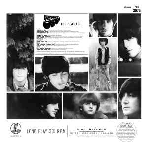 Image of Back Cover of LP - NEW/NEW - THE BEATLES, Rubber Soul (Parlophone Black/Yellow; 3824181, Europe 2012 Reissue, 180 Gram Vinyl), ,  - 2336098E
