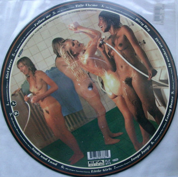 Image of Back Cover of LP - /VG+ - GERT WILDEN & ORCHESTRA, Schulmadchen Report (Crippled Dick Hot Wax!; CDHW-04375, Germany 1996, Clear Plastic Sleeve, Picture Disc), ,  - 2726135E