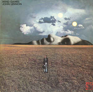 Image of Front Cover of LP - VG/VG - JOHN LENNON, Mind Games (Apple; PCS 7165, UK 1973, Inner, 1U/1U Matrix), ,  - 2726192E
