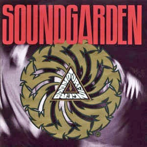 Image of Front Cover of 1854003S: LP - SOUNDGARDEN, Badmotorfinger (A&M; 3953741, US 2000s Reissue)   NEW/NEW