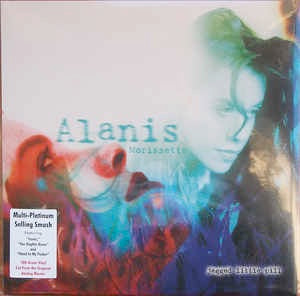 Image of Front Cover of 0334136E: LP - ALANIS MORISSETTE, Jagged Little Pill (Rhino; 8122797168, UK 2012 Reissue, Inner)   NEW/NEW