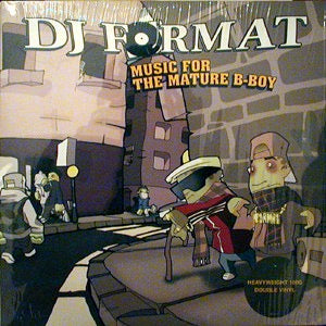 Image of Front Cover of 5015337C: 2xLP - DJ FORMAT, Music For THe Mature B-Boy (Genuine; GEN 005 LP, UK 2003, Insert) Sleeve in stickered shrink. Discs have some light streaky marks.  VG+/G+