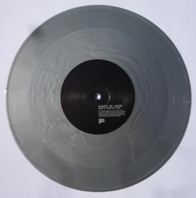 Image of Label Cover of 10" EP - VG+/VG+ - KINGS OF LEON, Wasted Time (Handmedown; HMD31, UK 2003, Picture Sleeve, Numbered Limited Edition, Silver Vinyl), No. 1295,  - 4016119C