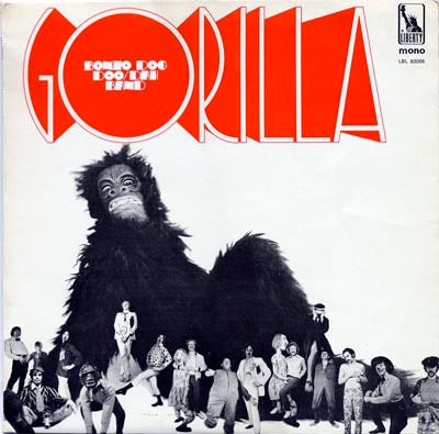 Image of Front Cover of LP - VG/G - BONZO DOG BAND, Gorilla (Liberty; LBL 83056, UK 1967, Laminated Sleeve, Booklet, Mono), ,  - 3116182C