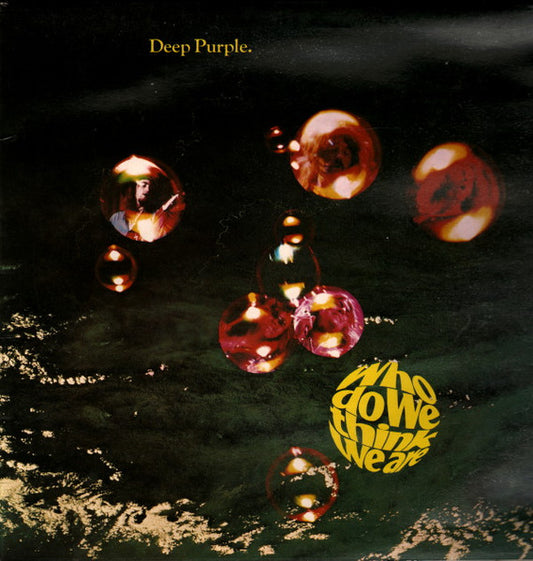 Image of Front Cover of 3844338S: LP - DEEP PURPLE, Who Do We Think We Are (Purple Records - No EMI Box, Grammophone Co Text; TPSA7508, UK 1973, Gatefold, No Insert) A few hairlines, edge wear  VG/VG