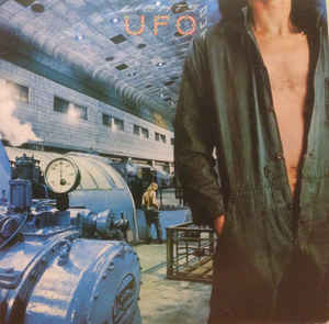 Image of Front Cover of 2514004C: LP - UFO, Lights Out (Chrysalis Green ; CHR 1127, UK 1977) Light mark on side 1, No poster  VG/VG