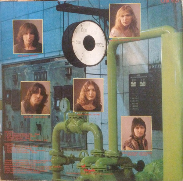 Image of Back Cover of 2514004C: LP - UFO, Lights Out (Chrysalis Green ; CHR 1127, UK 1977) Light mark on side 1, No poster  VG/VG