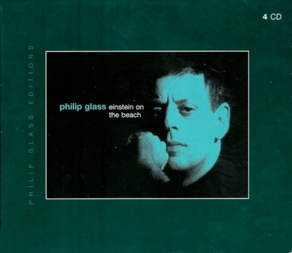 Image of Front Cover of 4xCD - VG/VG+ - PHILIP GLASS AND ROBERT WILSON, Einstein On The Beach (Sony; SM4K87970, UK 2003 Reissue, Box Set, Booklet, "Philip Glass Edition"), ,  - 1816072C