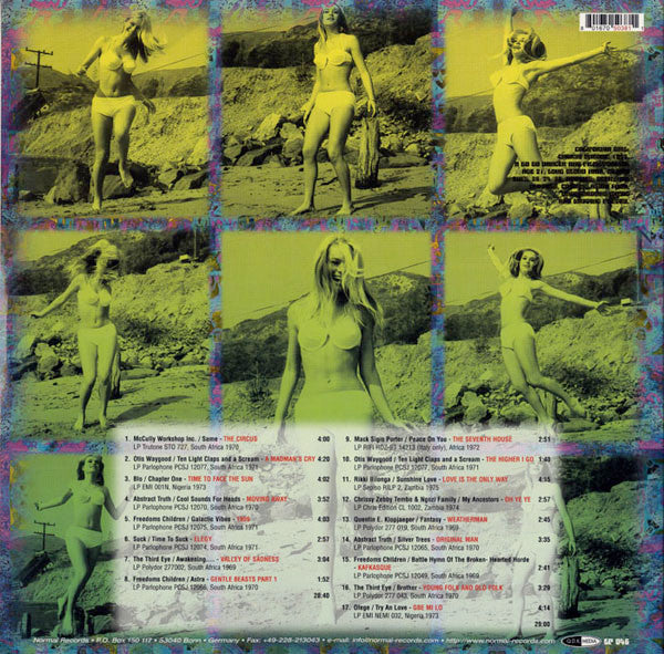 Image of Back Cover of LP - EX/EX - VARIOUS, Love, Peace and Poetry - African Psychedelic Music (Normal Records; LP 046, Germany 2003, Gatefold), ,  - 3626076E