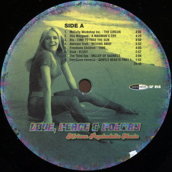 Image of Label Cover of LP - EX/EX - VARIOUS, Love, Peace and Poetry - African Psychedelic Music (Normal Records; LP 046, Germany 2003, Gatefold), ,  - 3626076E
