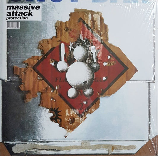 Image of Front Cover of 2515314C: LP - MASSIVE ATTACK, Protection (Wild Bunch; 5700962, Europe 2016 Reissue, Single Sleeve, Inner, 180 Gram Vinyl)   NEW/NEW