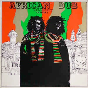 Image of Front Cover of LP - VG/VG - JOE GIBBS AND THE PROFESSIONALS, African Dub - All Mighty Chapter 3 (Lightning Records; LIP12, UK 1978, Picture Sleeve), Some Writing On Sleeve,  - 3726086E