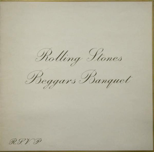 Image of Front Cover of LP - VG/VG - THE ROLLING STONES, Beggars Banquet (Small Decca Blue Boxed; SKL4955, UK 1970 Reissue, Laminated Gatefold Sleeve, Stereo, 2nd Press), ,  - 2226026E