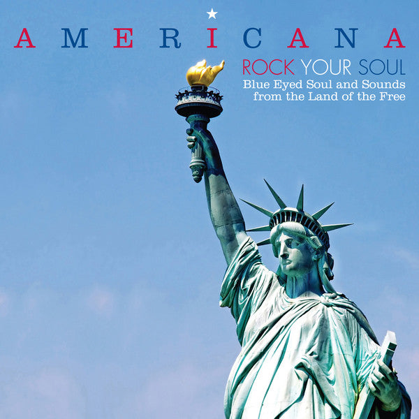 Image of Front Cover of 3324237E: 2xLP - VARIOUS, American Rock Your Soul - Blue Eyed Soul and Sounds From The Land Of The Free (BBE; BBE181CLP, UK 2011, Gatefold)   VG/VG