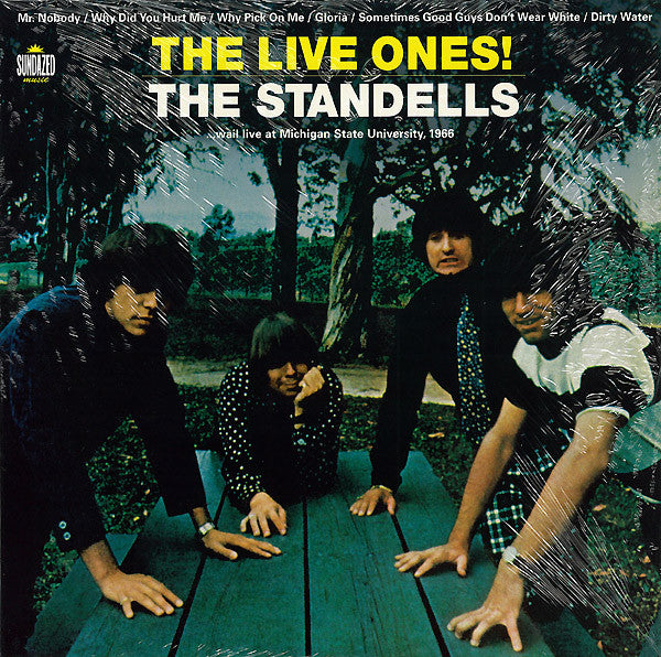 Image of Front Cover of 10" LP - EX/EX - THE STANDELLS, The Live Ones! (Sundazed; SEP10-165, US 2001, Picture Sleeve), Opened Instore, Still In Shrinkwrap,  - 3626221E