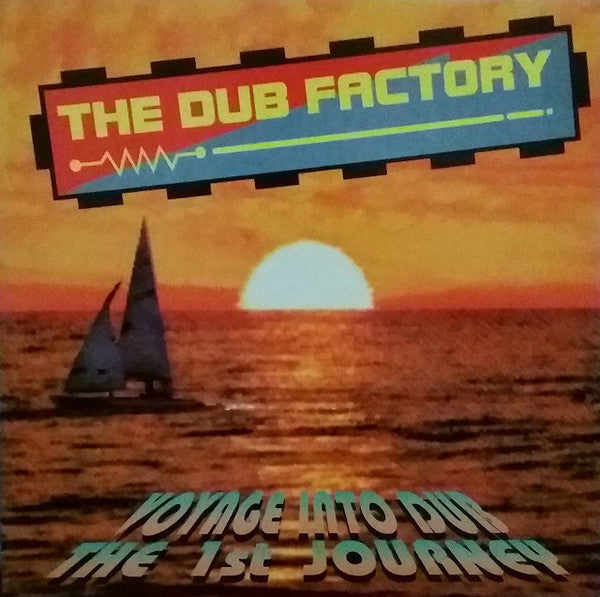 Image of Front Cover of 0116312C: LP - THE DUB FACTORY, Voyage Into Dub - The 1st Journey (The Dub Factory; GENGLP001, UK 1995) Light marks, light mottling, plays fine.  VG+/VG