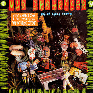 Image of Front Cover of LP - G+/VG - MAD PROFESSOR, Science & The Witch Doctor (Dub Me Crazy Part 9) (Ariwa; ARILP 045, UK 1989), Conservative grading, plays fine. Quite a bit of wear on sleeve, still looks ok.,  - 4416156C