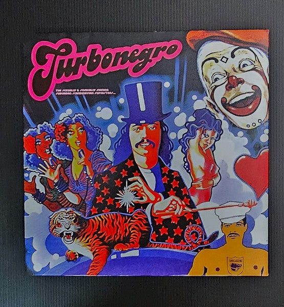 Image of Front Cover of 1444007S: 2xLP - TURBONEGRO, Darkness Forever! (Bitzcore; BC1715, Germany 1999, Gatefold, Poster)   VG+/VG+