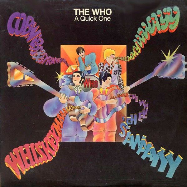 Image of Front Cover of LP - VG/F - THE WHO, A Quick One (Reaction; 593002, UK 1966, Laminated Sleeve, Mono), Surface Noise,  - 2626236E