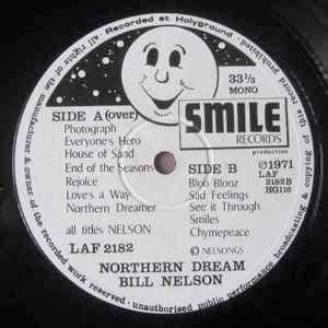 Image of Label Cover of 2914007C: LP - BILL NELSON, Northern Dream (Smile; LAF 2182, UK 1971, Gatefold With Flaps Inside, No Insert, Mono. Unnumbered.) Faint marks and light fogging, Sleeve has ring wear on rear  VG/VG